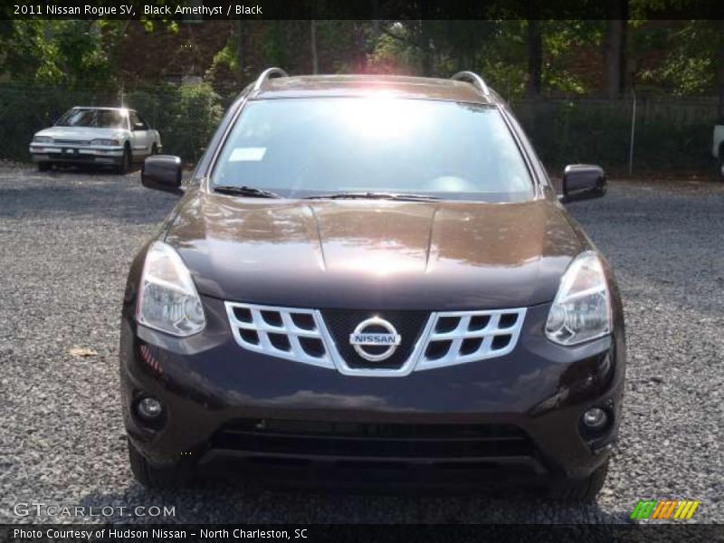 Black Amethyst / Black 2011 Nissan Rogue SV