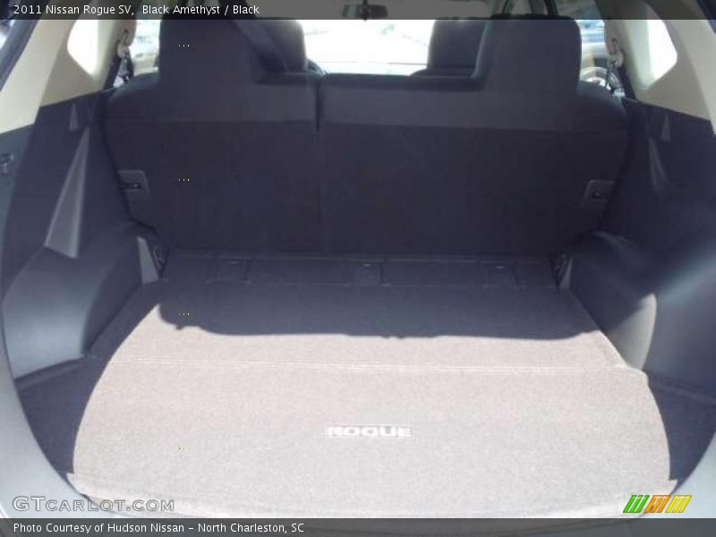 Black Amethyst / Black 2011 Nissan Rogue SV