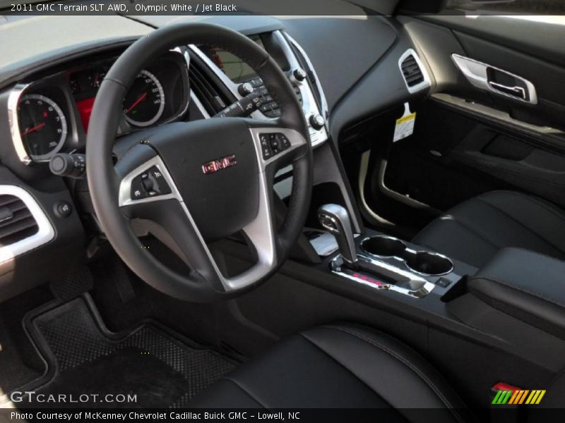 Jet Black Interior - 2011 Terrain SLT AWD 