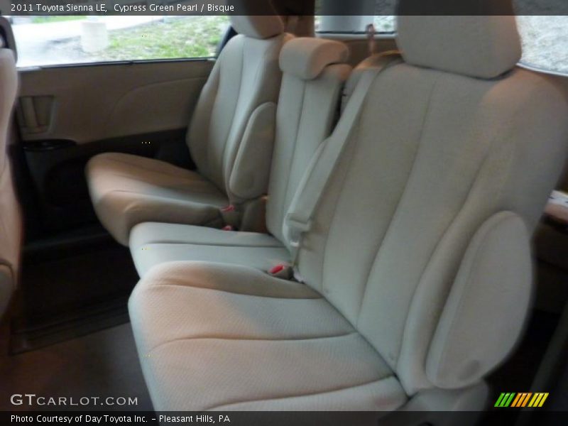 Cypress Green Pearl / Bisque 2011 Toyota Sienna LE