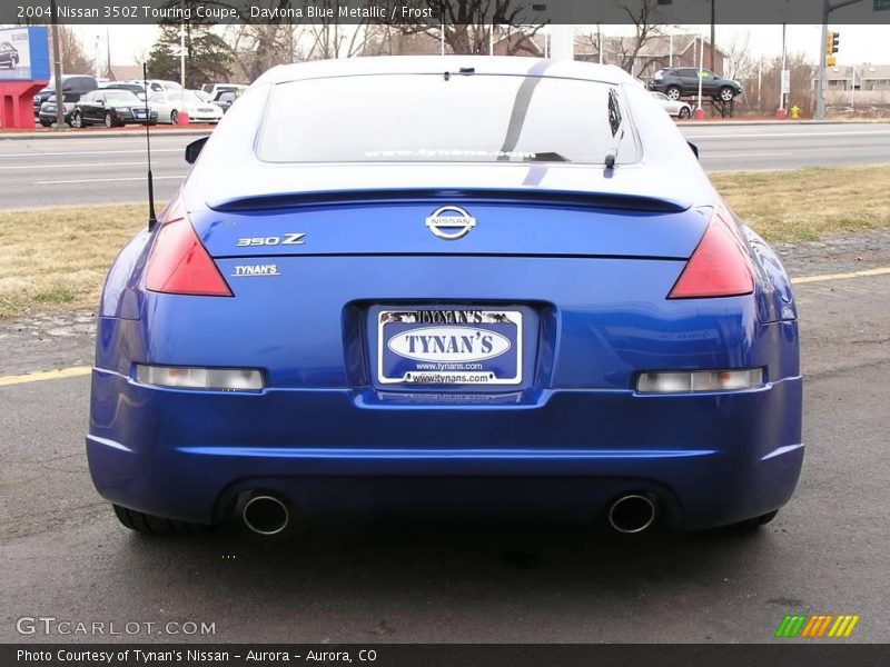 Daytona Blue Metallic / Frost 2004 Nissan 350Z Touring Coupe