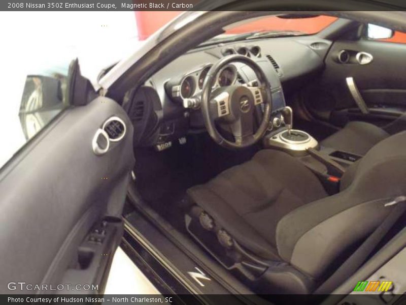 Magnetic Black / Carbon 2008 Nissan 350Z Enthusiast Coupe