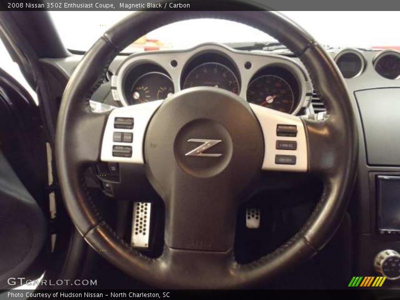 Magnetic Black / Carbon 2008 Nissan 350Z Enthusiast Coupe