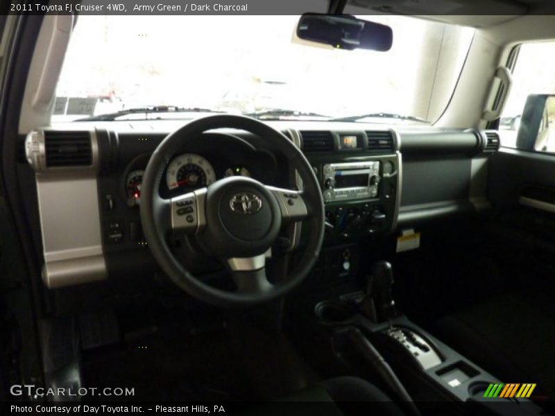 Army Green / Dark Charcoal 2011 Toyota FJ Cruiser 4WD