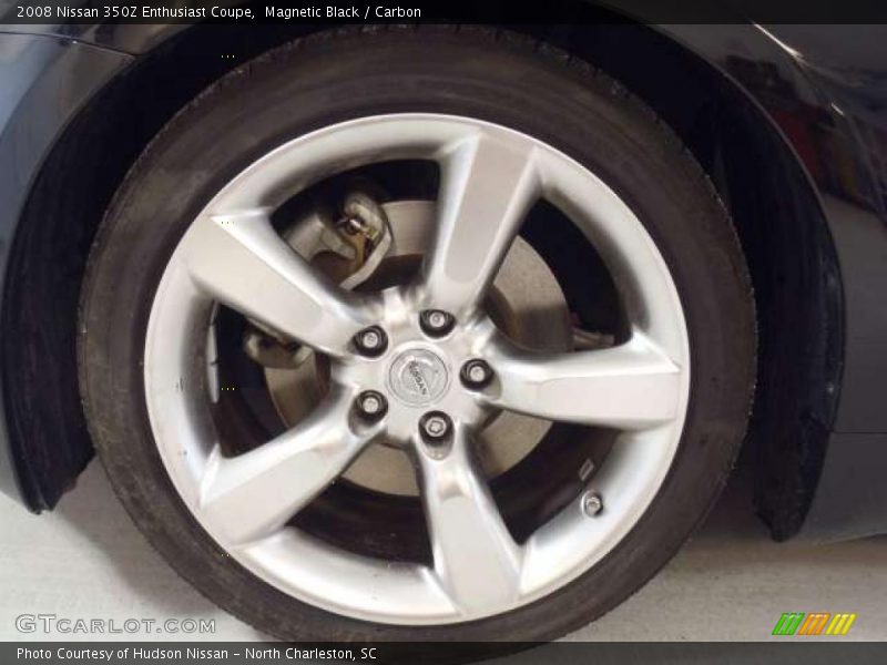 Magnetic Black / Carbon 2008 Nissan 350Z Enthusiast Coupe