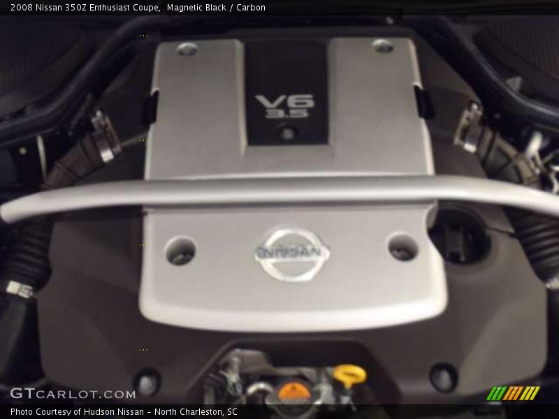 Magnetic Black / Carbon 2008 Nissan 350Z Enthusiast Coupe