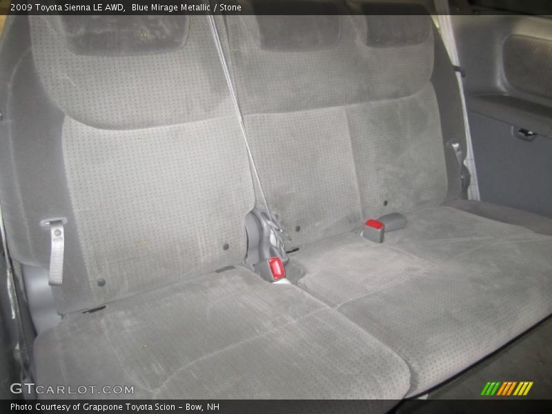 Blue Mirage Metallic / Stone 2009 Toyota Sienna LE AWD