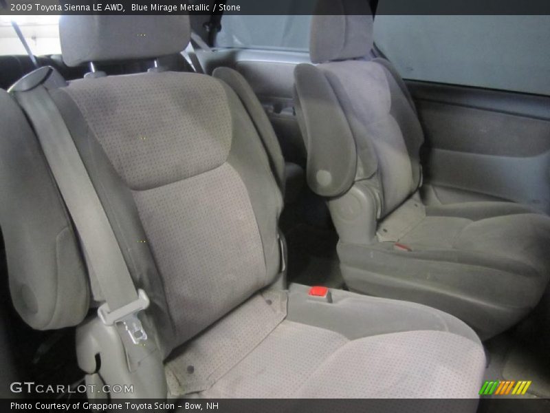 Blue Mirage Metallic / Stone 2009 Toyota Sienna LE AWD