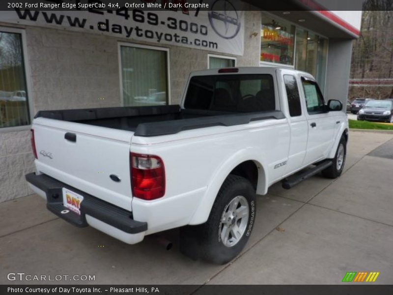 Oxford White / Dark Graphite 2002 Ford Ranger Edge SuperCab 4x4
