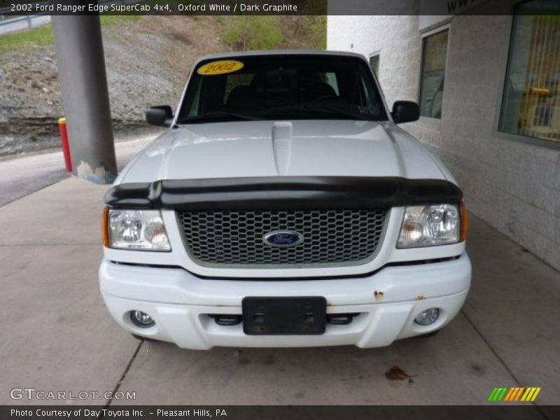 Oxford White / Dark Graphite 2002 Ford Ranger Edge SuperCab 4x4