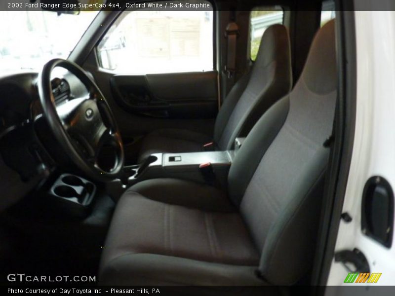 Oxford White / Dark Graphite 2002 Ford Ranger Edge SuperCab 4x4