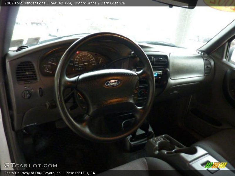 Oxford White / Dark Graphite 2002 Ford Ranger Edge SuperCab 4x4