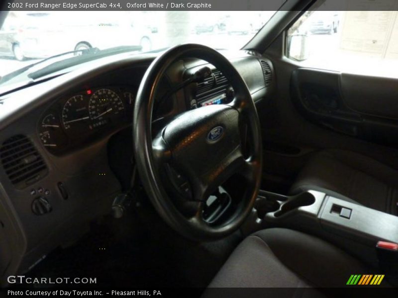 Oxford White / Dark Graphite 2002 Ford Ranger Edge SuperCab 4x4