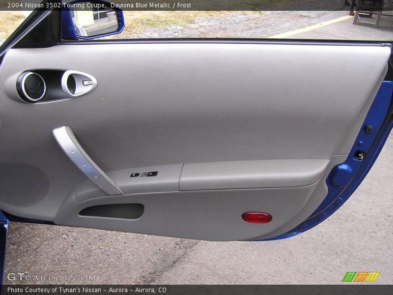 Daytona Blue Metallic / Frost 2004 Nissan 350Z Touring Coupe