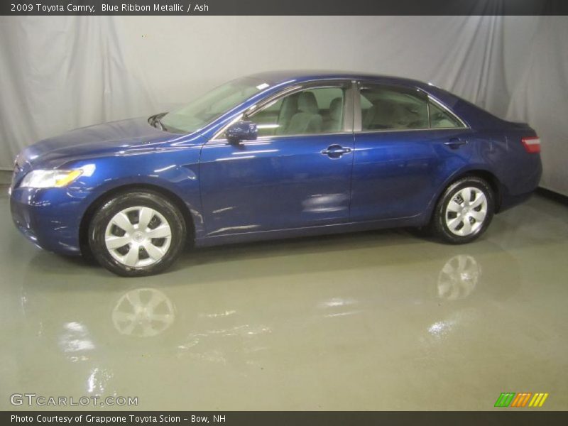 Blue Ribbon Metallic / Ash 2009 Toyota Camry