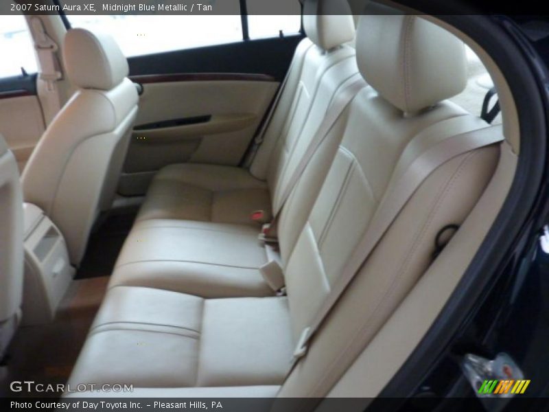 Midnight Blue Metallic / Tan 2007 Saturn Aura XE