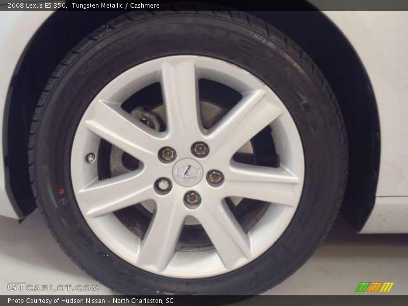 Tungsten Metallic / Cashmere 2008 Lexus ES 350