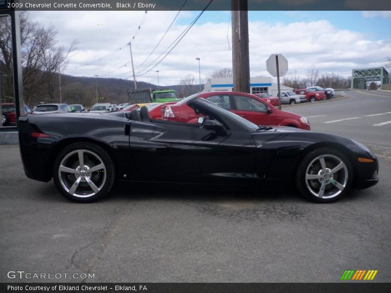  2009 Corvette Convertible Black