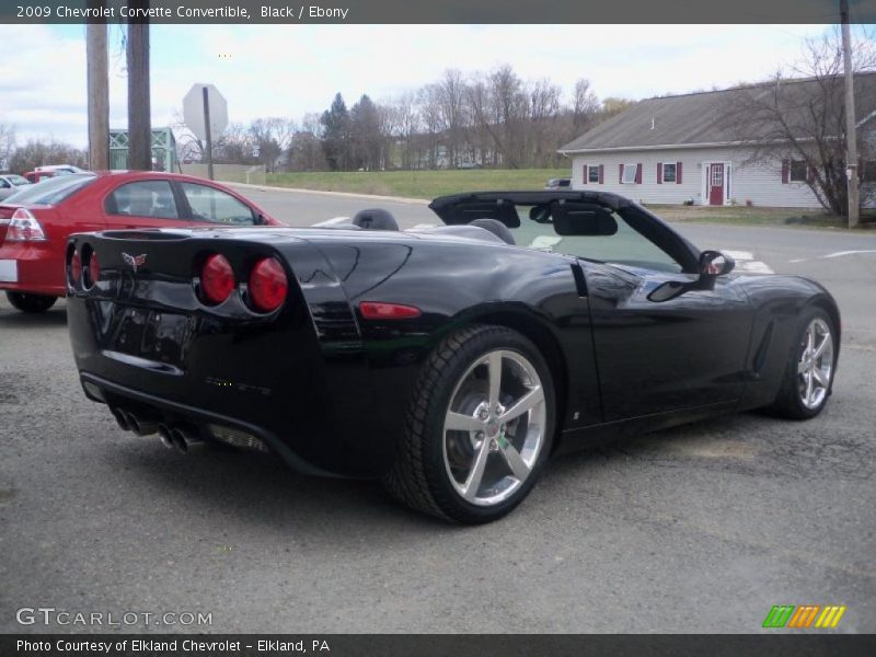  2009 Corvette Convertible Black