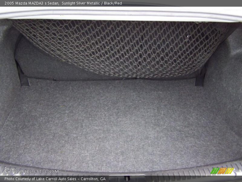 Sunlight Silver Metallic / Black/Red 2005 Mazda MAZDA3 s Sedan
