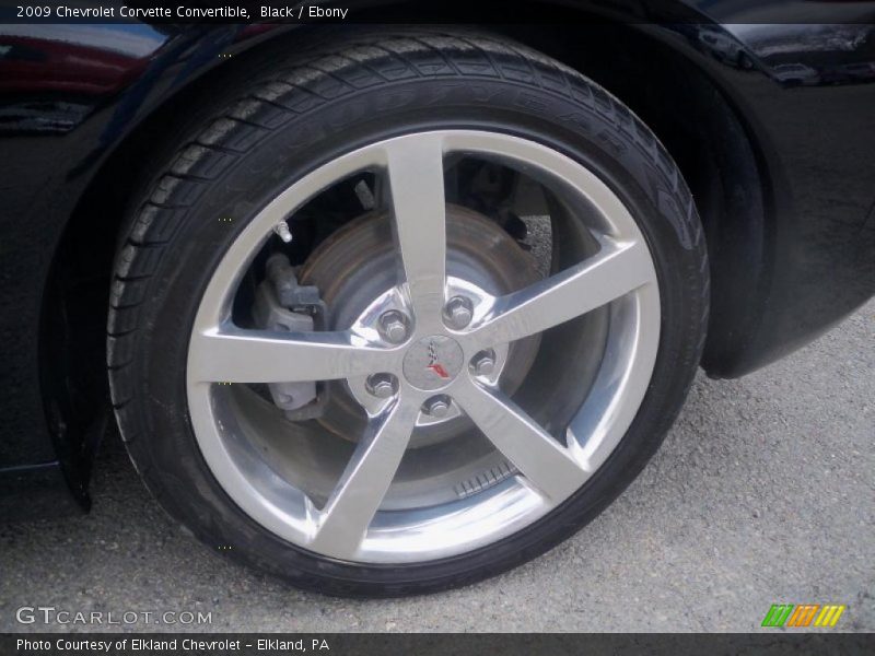  2009 Corvette Convertible Wheel