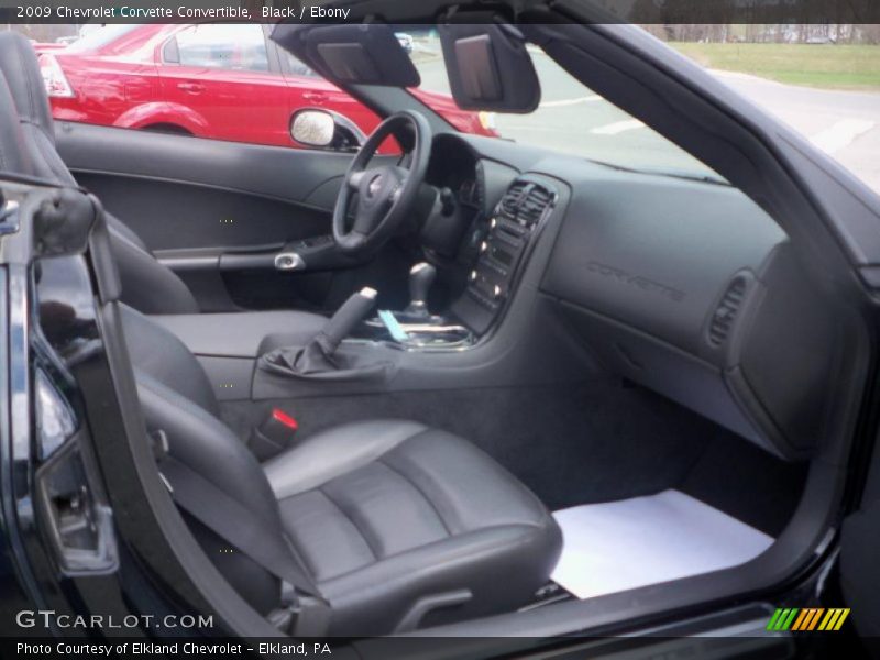 Black / Ebony 2009 Chevrolet Corvette Convertible