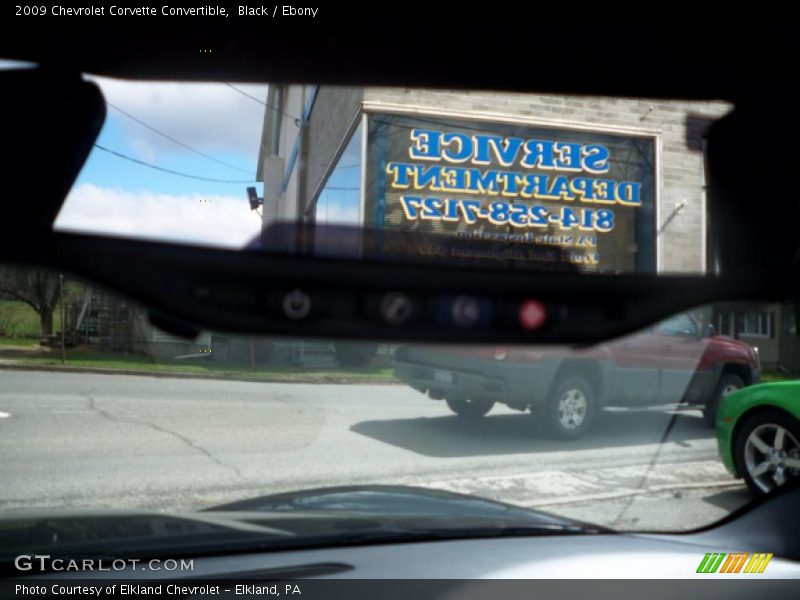 Black / Ebony 2009 Chevrolet Corvette Convertible