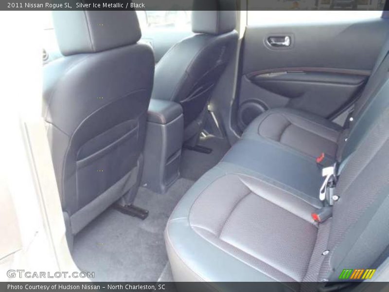 Silver Ice Metallic / Black 2011 Nissan Rogue SL