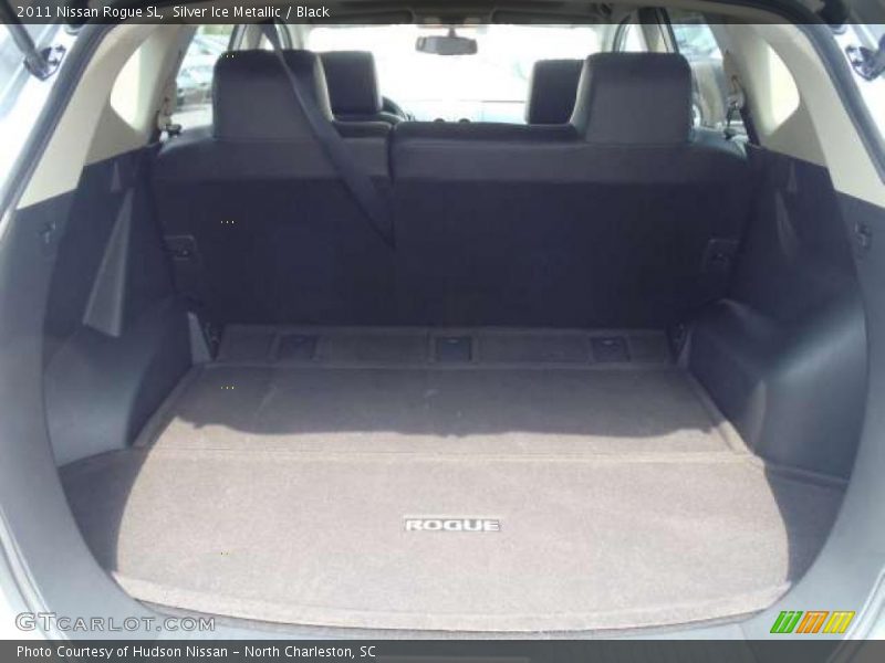 Silver Ice Metallic / Black 2011 Nissan Rogue SL