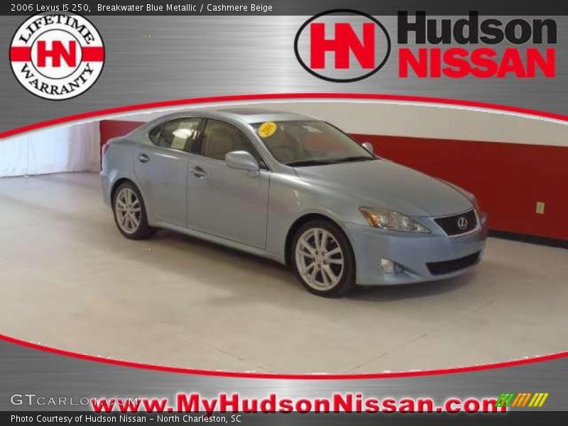Breakwater Blue Metallic / Cashmere Beige 2006 Lexus IS 250