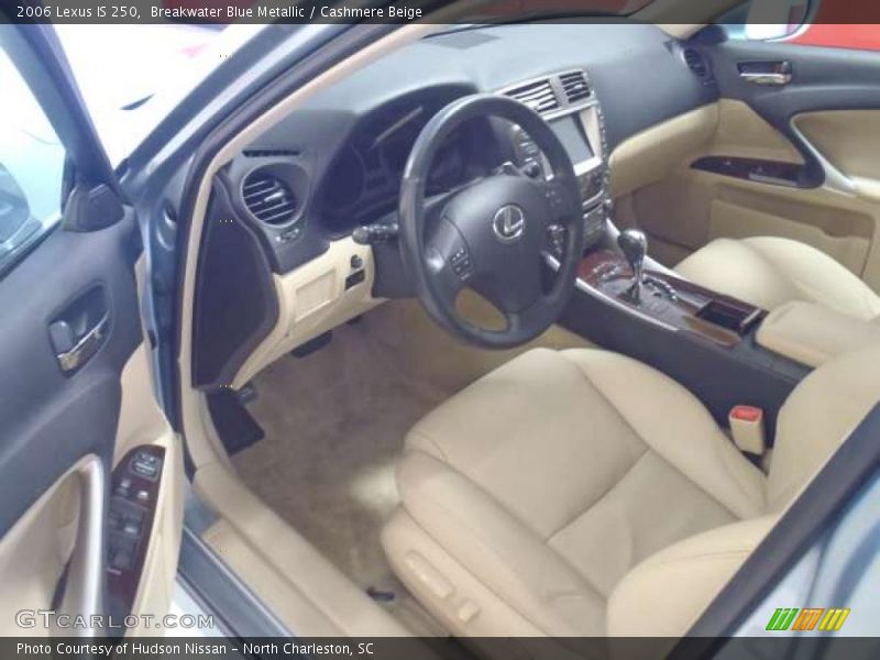 Breakwater Blue Metallic / Cashmere Beige 2006 Lexus IS 250