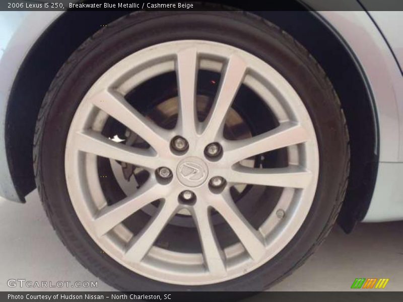 Breakwater Blue Metallic / Cashmere Beige 2006 Lexus IS 250