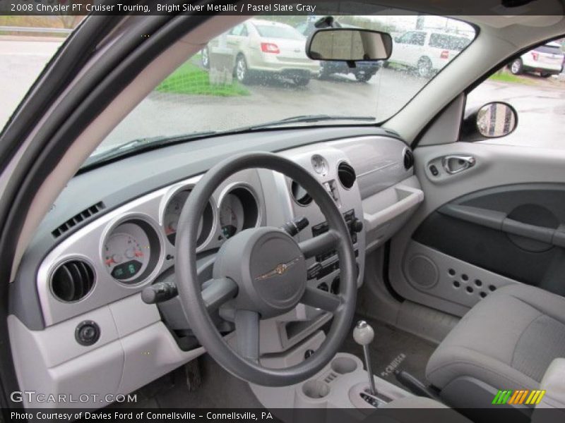 Bright Silver Metallic / Pastel Slate Gray 2008 Chrysler PT Cruiser Touring