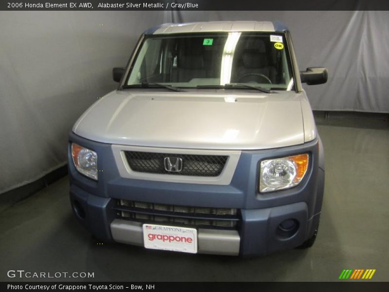 Alabaster Silver Metallic / Gray/Blue 2006 Honda Element EX AWD