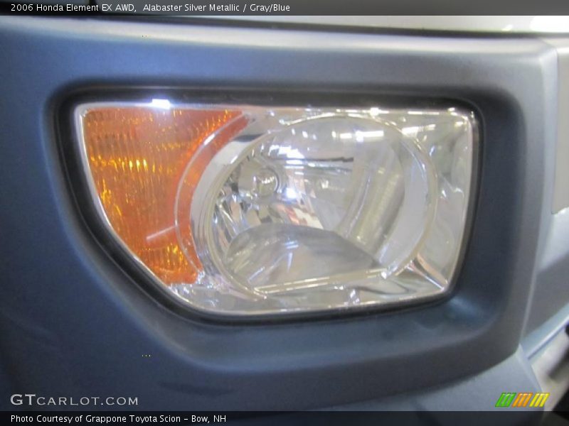 Alabaster Silver Metallic / Gray/Blue 2006 Honda Element EX AWD
