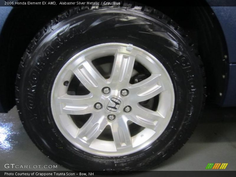Alabaster Silver Metallic / Gray/Blue 2006 Honda Element EX AWD