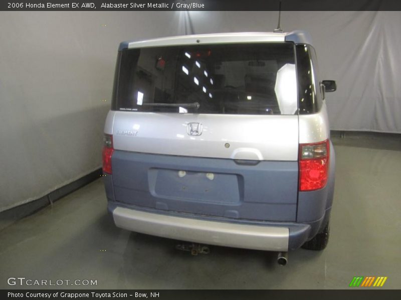 Alabaster Silver Metallic / Gray/Blue 2006 Honda Element EX AWD
