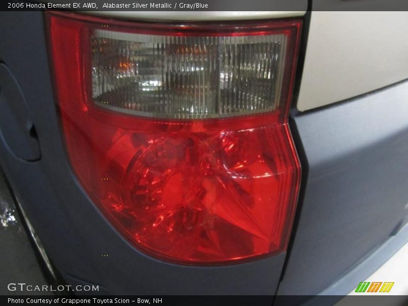 Alabaster Silver Metallic / Gray/Blue 2006 Honda Element EX AWD