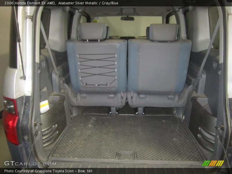 Alabaster Silver Metallic / Gray/Blue 2006 Honda Element EX AWD