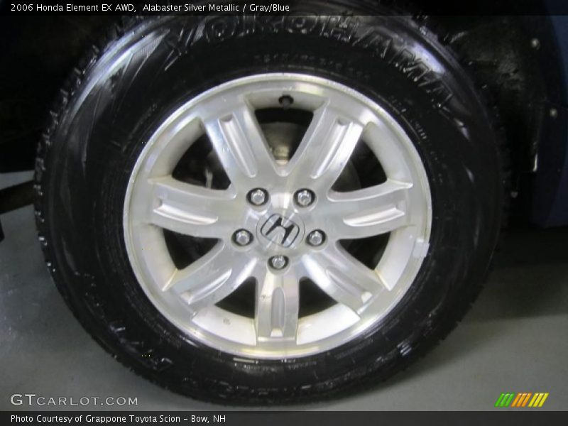 Alabaster Silver Metallic / Gray/Blue 2006 Honda Element EX AWD