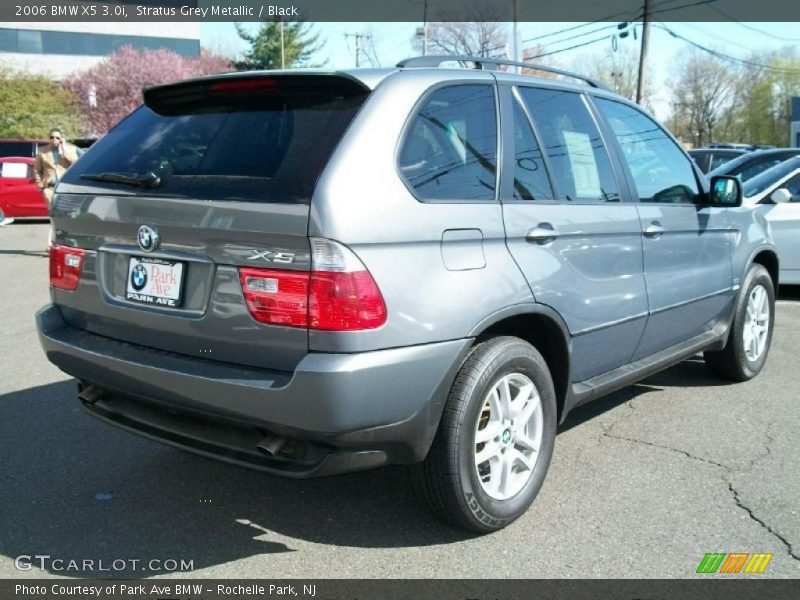Stratus Grey Metallic / Black 2006 BMW X5 3.0i