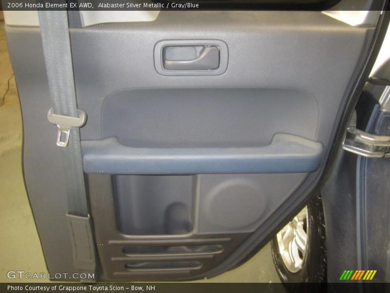Alabaster Silver Metallic / Gray/Blue 2006 Honda Element EX AWD