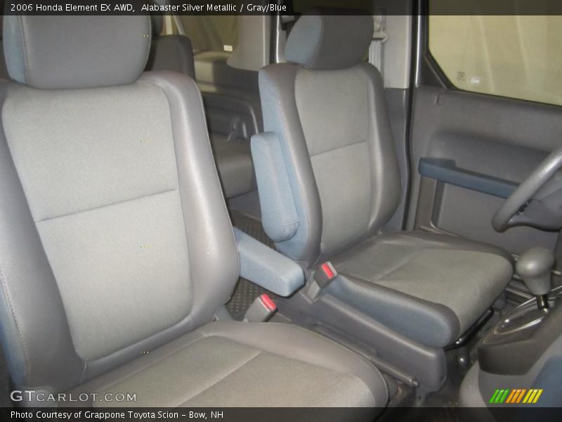Alabaster Silver Metallic / Gray/Blue 2006 Honda Element EX AWD