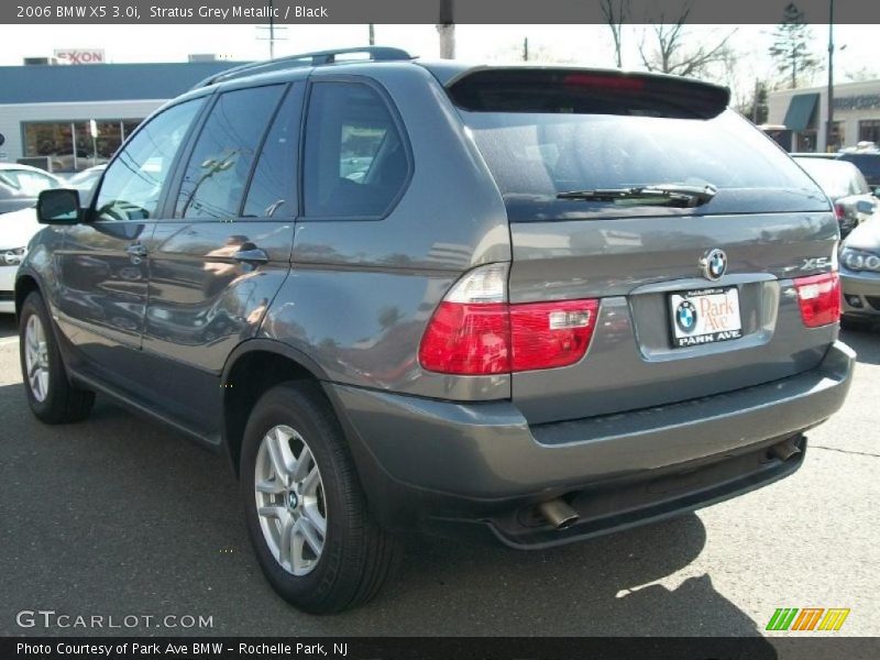 Stratus Grey Metallic / Black 2006 BMW X5 3.0i