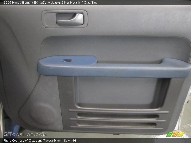 Alabaster Silver Metallic / Gray/Blue 2006 Honda Element EX AWD