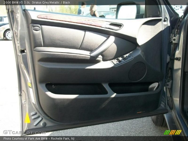 Stratus Grey Metallic / Black 2006 BMW X5 3.0i