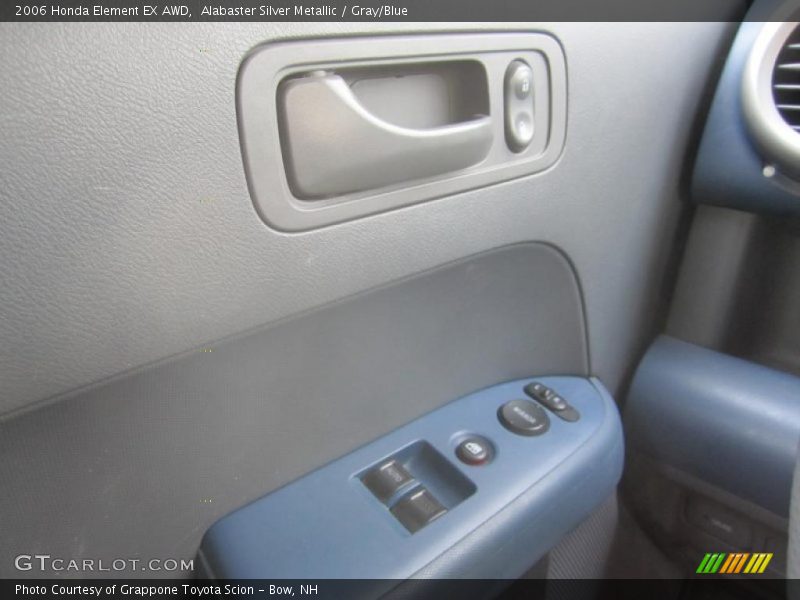 Alabaster Silver Metallic / Gray/Blue 2006 Honda Element EX AWD