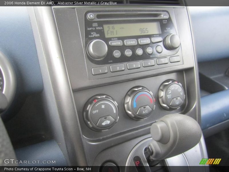 Alabaster Silver Metallic / Gray/Blue 2006 Honda Element EX AWD