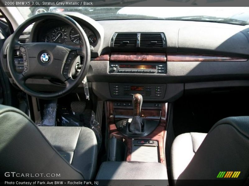 Stratus Grey Metallic / Black 2006 BMW X5 3.0i
