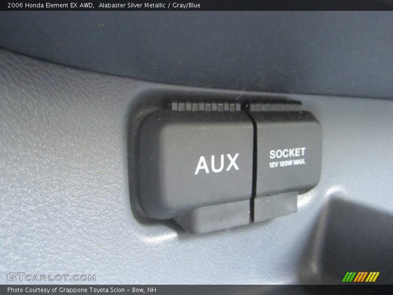 Alabaster Silver Metallic / Gray/Blue 2006 Honda Element EX AWD